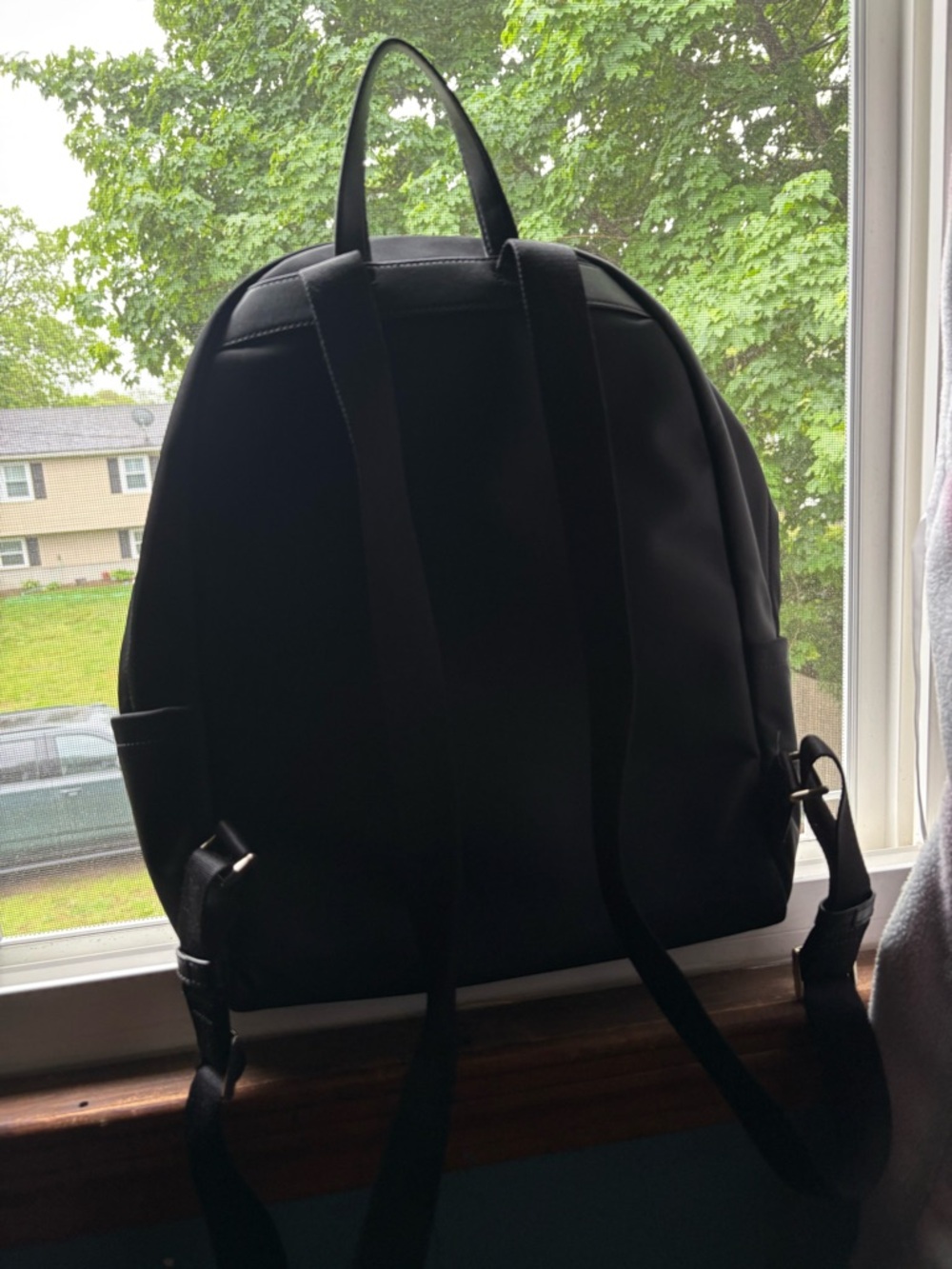 kate spade Black Nylon Backpack with Gold Hardware - Picture 2 of 3